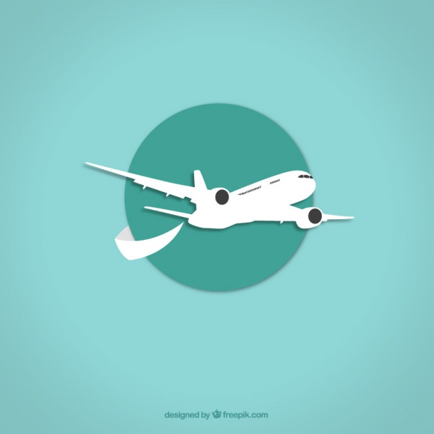 626x626 Airplane Icon Vector Free Download