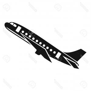 300x300 Icon Of Plane Airplane Symbol Front View Aircraft Vector Sohadacouri