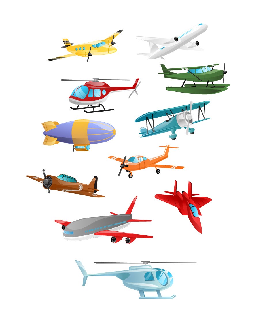 920x1131 Airplanes Vector Pack Download Aeroplane, Helicopter Art Free