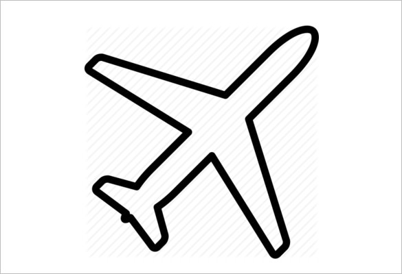 585x400 Free Airplane Vector Icon 141044 Download Airplane Vector Icon