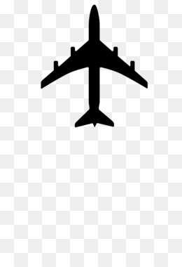 260x380 Airplane Black And White Clip Art