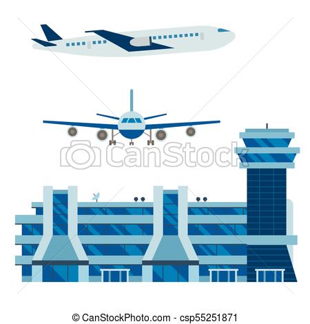 450x470 Aviation Icons Vector Airline Graphic Airplane Airport