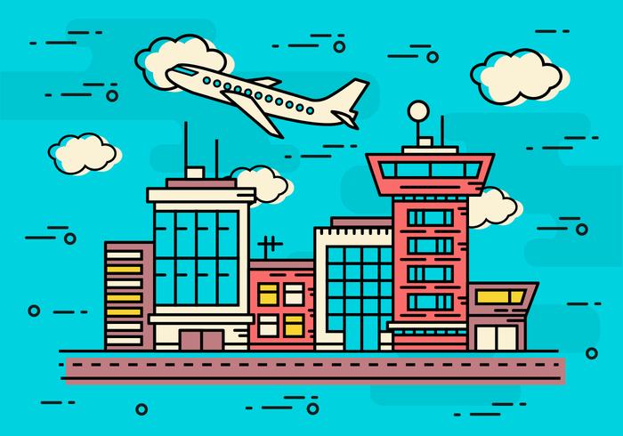 700x490 Linear Airport Vector