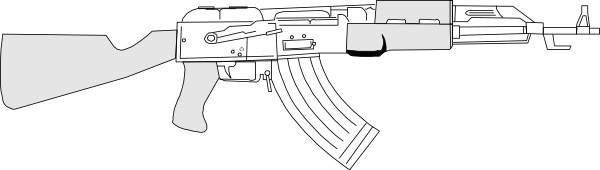 600x170 Ak47 Free Vector Download (15 Free Vector) For Commercial Use