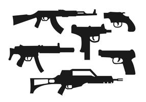 286x200 Grunge Gun Shape Vectors