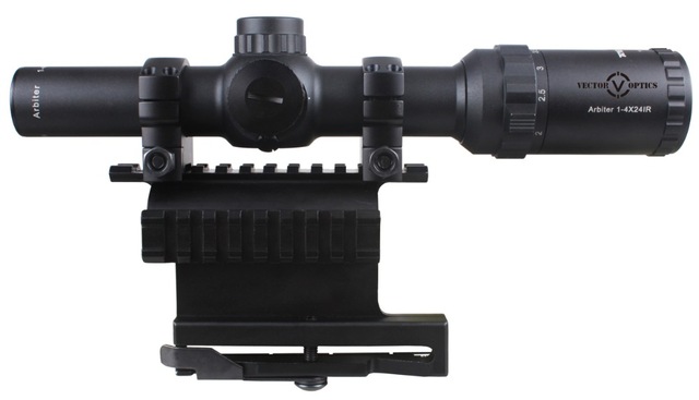 640x367 Vector Optics Ak 47 Ak74 1 4x24 Compact Tactical 30mm Riflescope