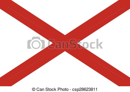 450x320 Alabama Flag. Flag Of Alabama