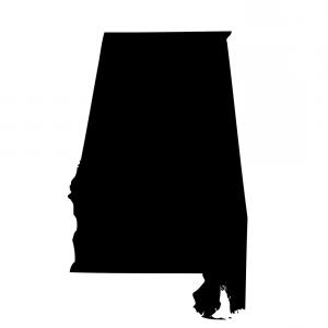300x300 Map Of The Us State Alabama Vector Lazttweet