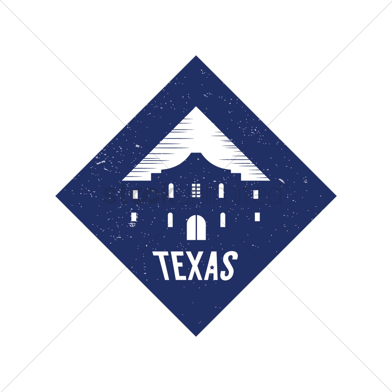 1300x1300 Alamo Vector Image