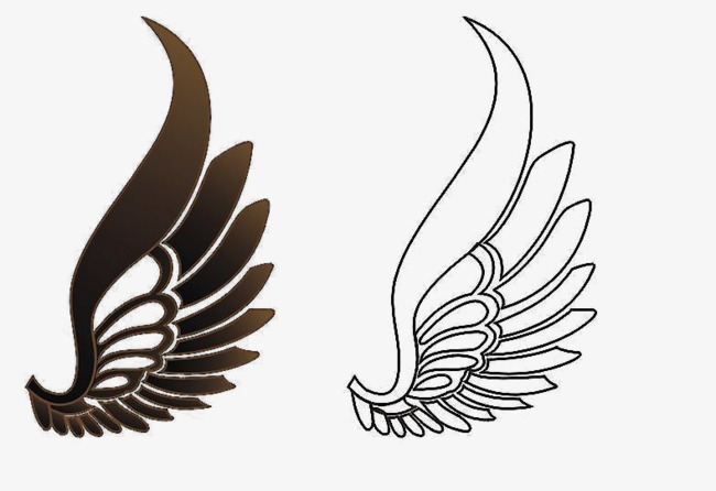 650x446 Flying Wings, Wing, Vector, Linear Wings Png And Psd File For Free