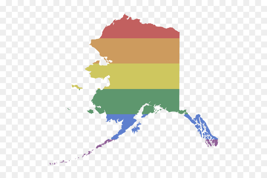900x600 Alaska Vector Map