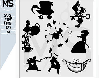 Alice In Wonderland Vector at GetDrawings | Free download