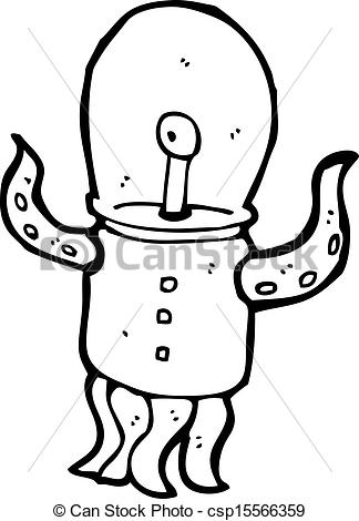 324x470 Cartoon Weird Alien.