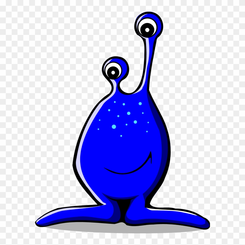 840x842 Comic Alien Vector Clip Art