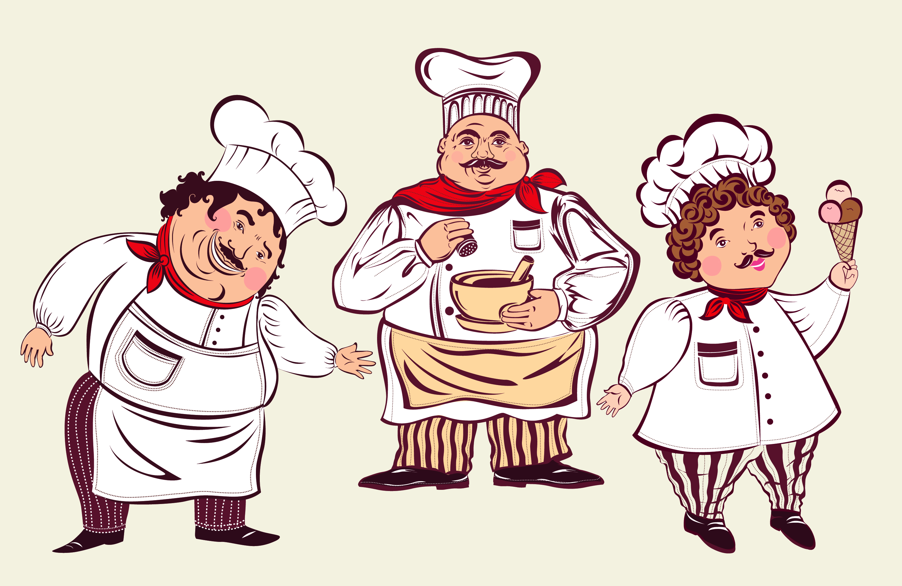 3045x1980 Chef Graphic Library Download Vector Free Download