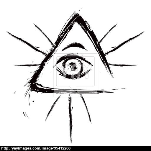 512x512 All Seeing Eye Vector