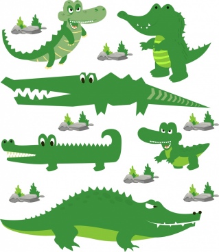 319x368 Crocodile Vector Free Vector Download (91 Free Vector) For