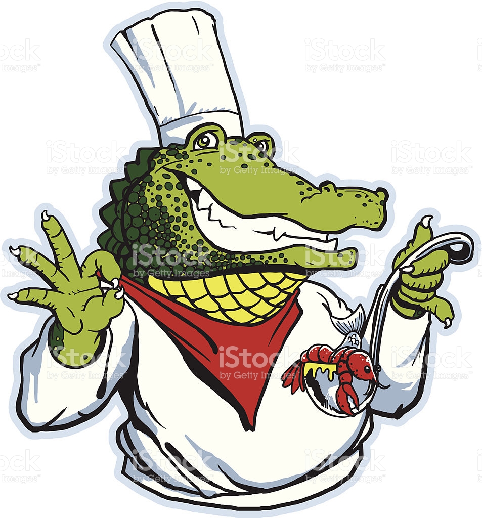 953x1024 Chefs Clipart Alligator ~ Frames ~ Illustrations ~ Hd Images