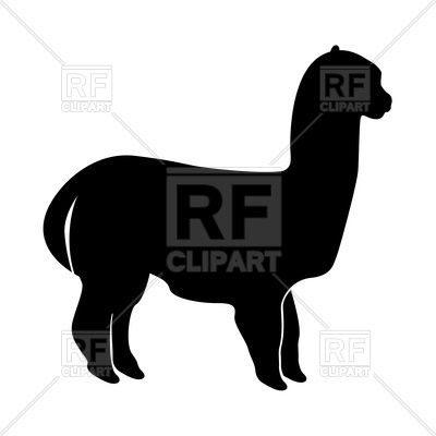 400x400 Alpaca Black Icon Vector Image Vector Artwork Of Plants And