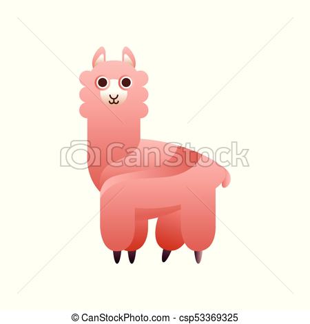 450x470 Alpaca Stylized Geometric Animal Low Poly Design Vector