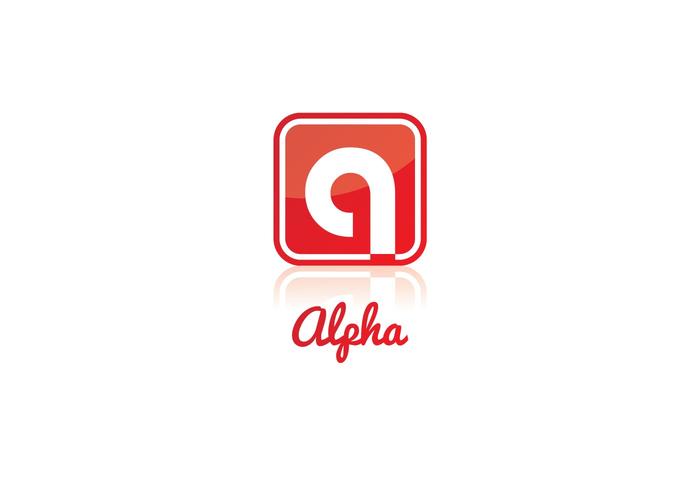 700x490 Free Alpha Logo Vector