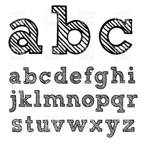 Alphabet Vector at GetDrawings | Free download