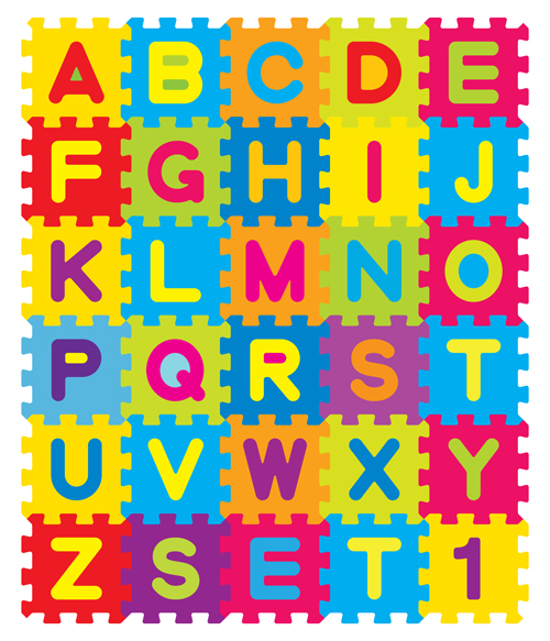 500x583 Different Alphabet Elements Vector Graphics 01 Free Download