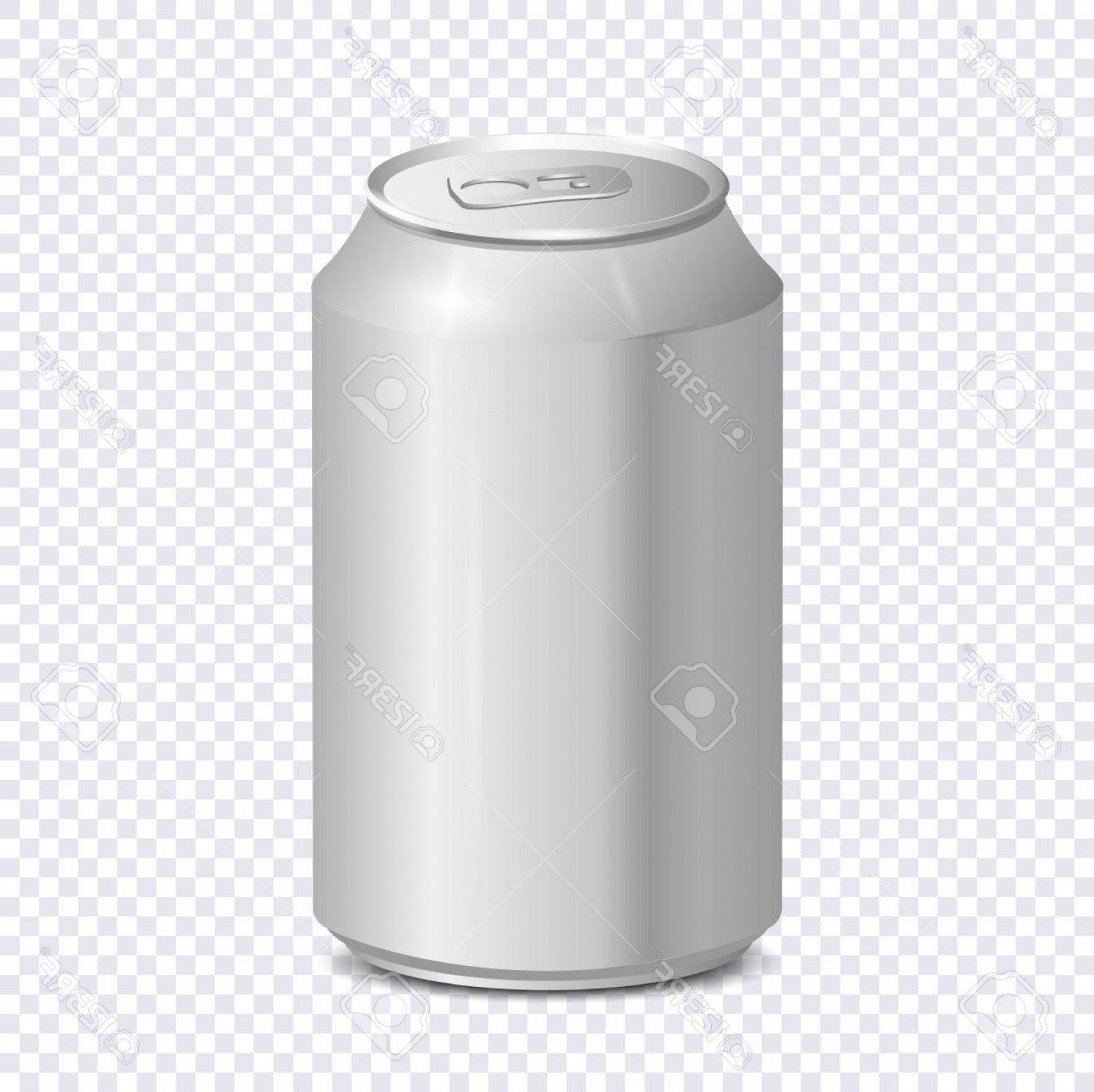 1560x1558 Photostock Vector Blank Aluminum Soda Can On Transparent