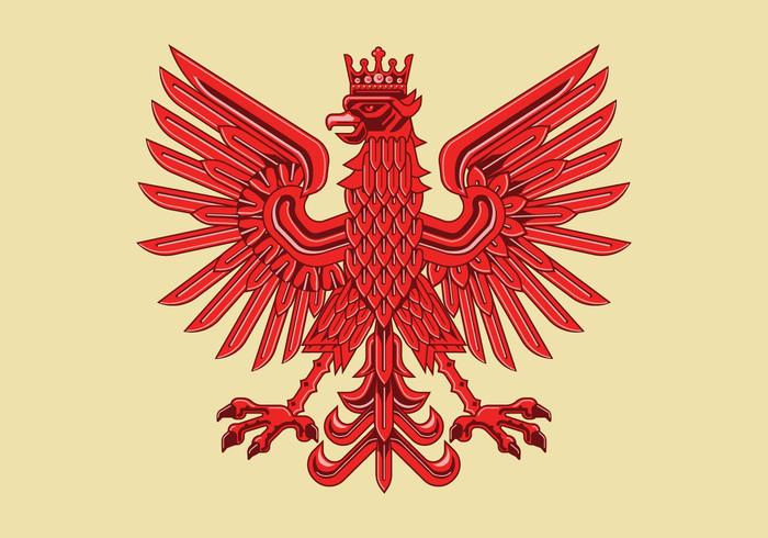 700x490 Art Deco Drawing Of Amazing Polish Coat Of Arm Vector