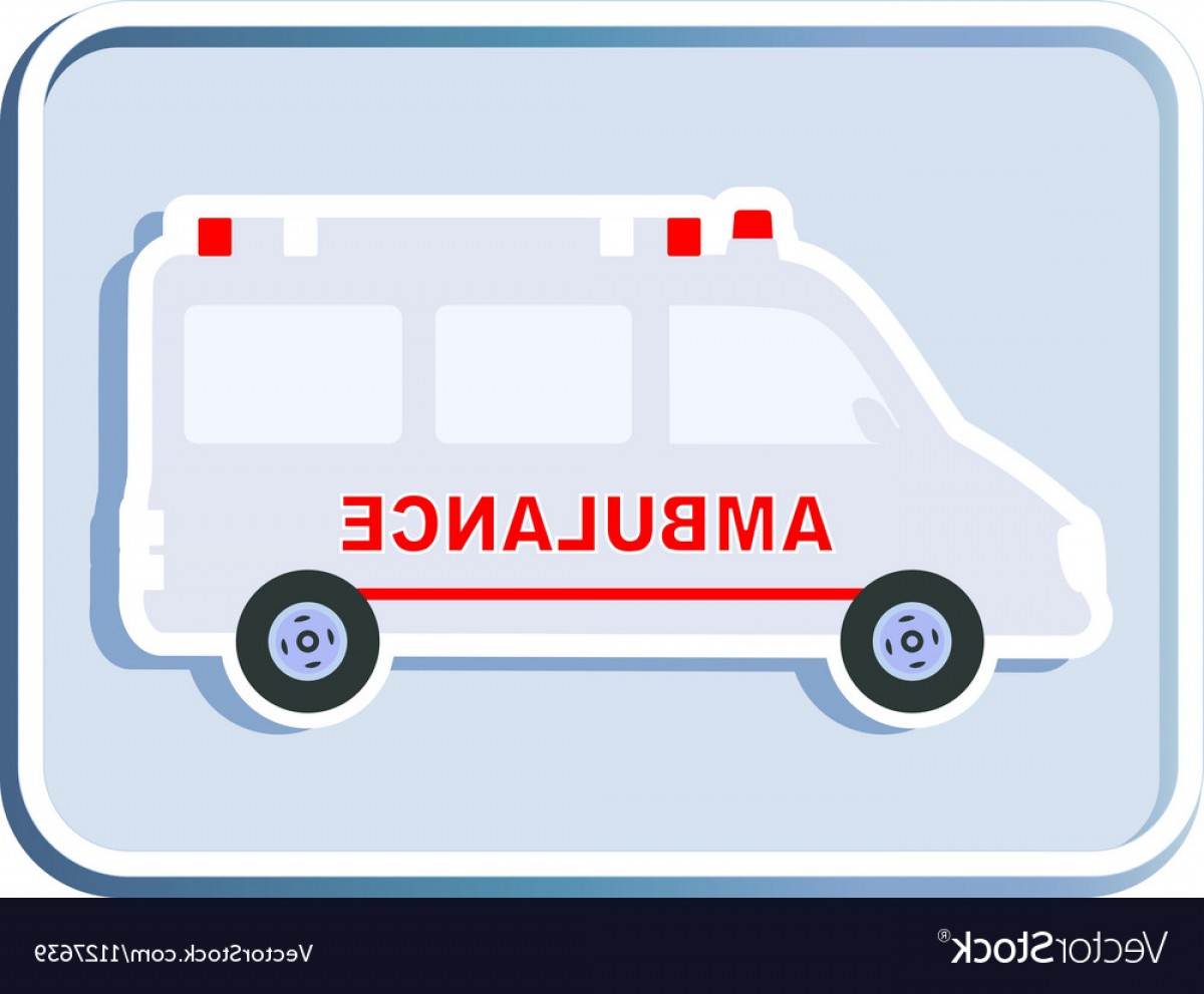 1200x991 Icon With Isolated Ambulance Vector Shopatcloth