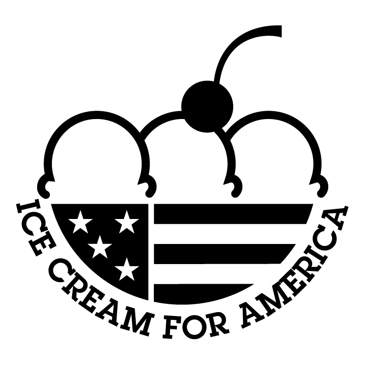 745x745 Ice Cream For America Free Vector 4vector