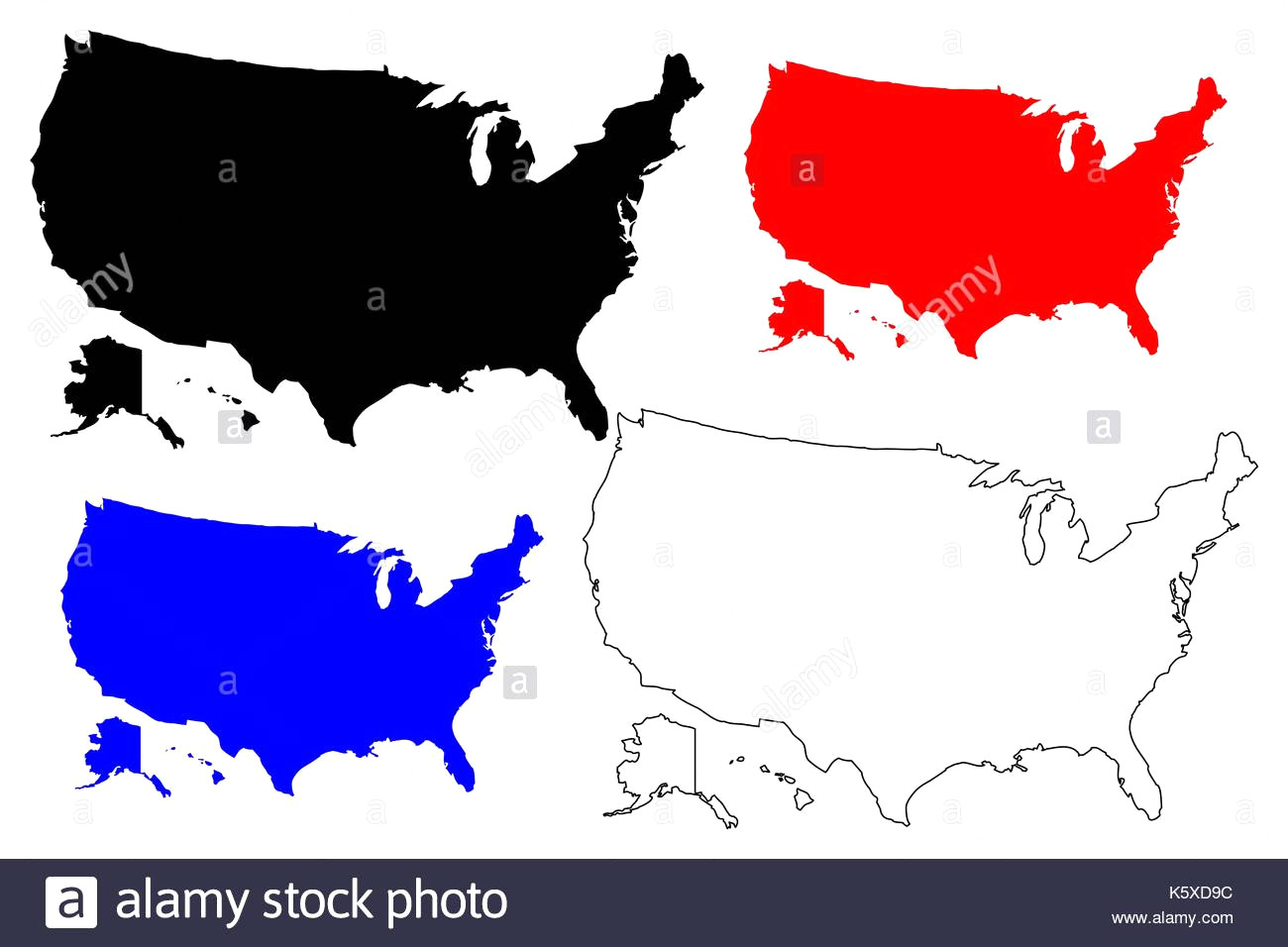 1300x956 United States Of America Map Vector Illustration Scribble Sketch