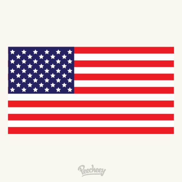 600x600 American Flags Clipart Free Vector 123freevectors