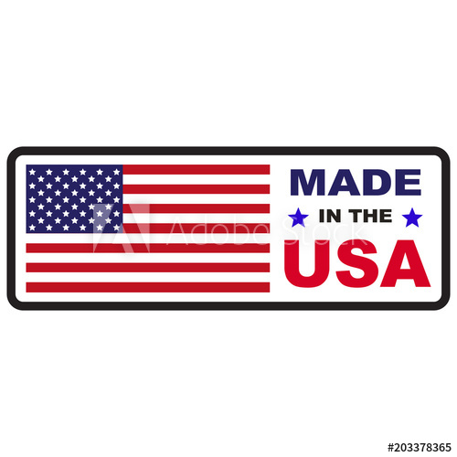 500x500 Made In Usa Flag Icon