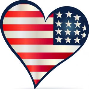 300x300 Usa Flag Love Heart Logo Vector Arenawp