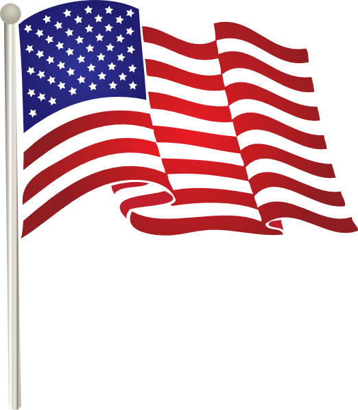 522x597 American Flag Vector Frpic