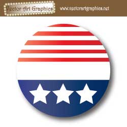 250x250 American Flag Vector Graphics