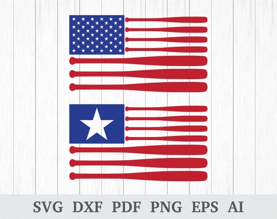 570x451 Baseball Flag Svg Usa Flag Svg 4th Of July Svg American Etsy