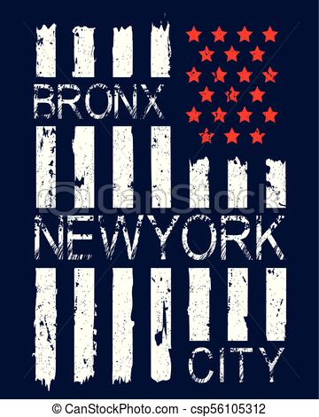 360x470 Grunge American Flag.