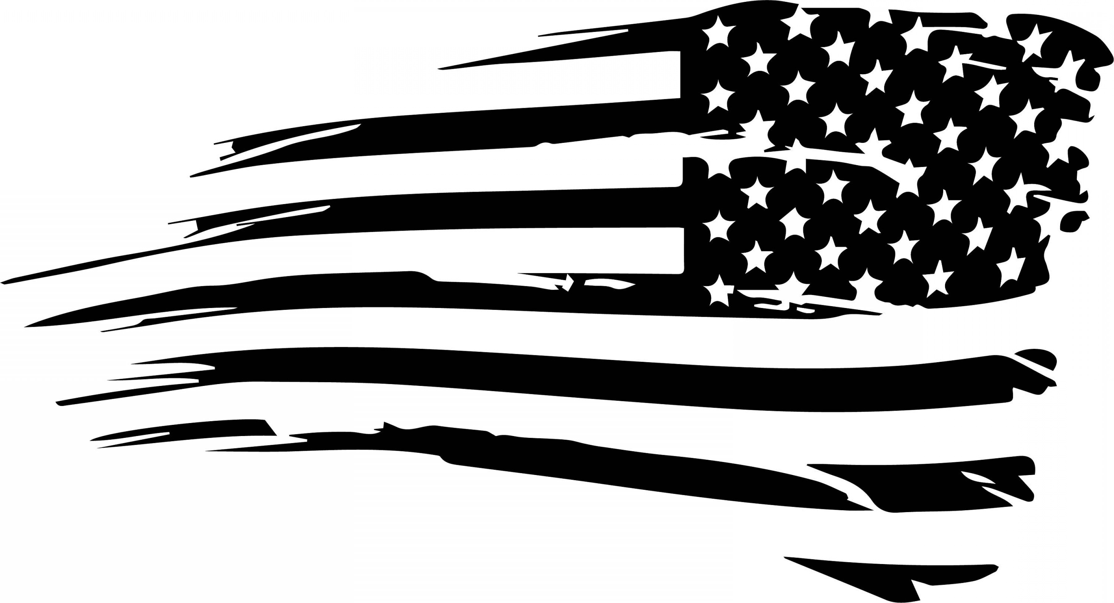 Printable American Flag Clipart Black And White 17860 | The Best Porn ...