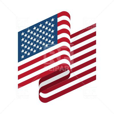 400x400 American Flag Clip Art Vector Flag On White Background Banner