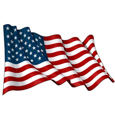 380x400 American Flag Vector Free Download Illustration Of A Waving