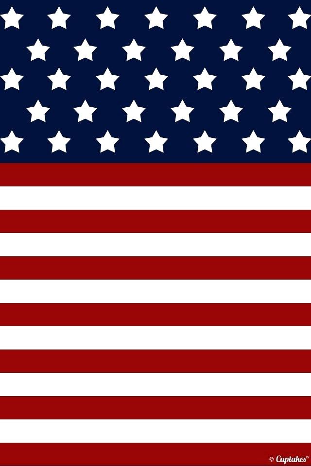 640x960 American Flag Clip Art Vector White Star On An Flag Background