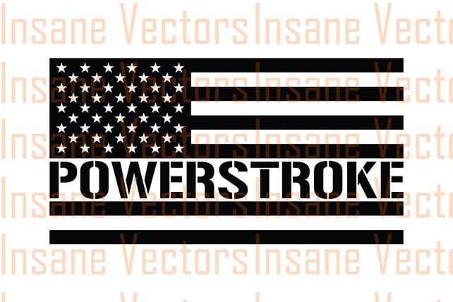 642x428 Powerstroke American Flag Silhouette Clip Art Image American Etsy