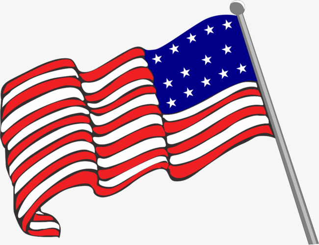 650x501 American Flag Vector Material Png, Flag Vector, Flag, United