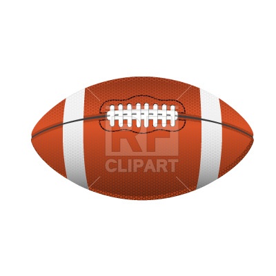 400x400 American Football Ball Vector Image Vector Artwork Of Sport And