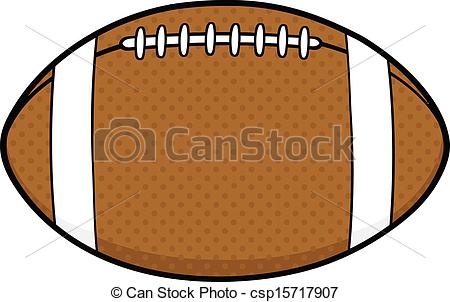 450x302 American Football Ball Cartoon Illustration.