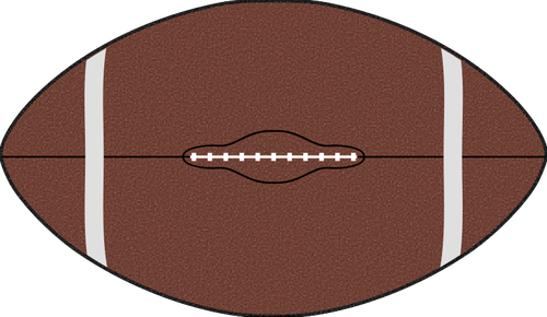 500x290 American Football Ball Vector Clip Art Public Domain Vectors