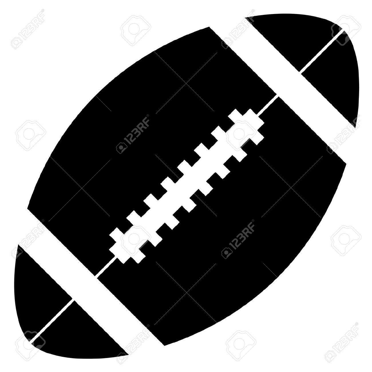 1300x1300 American Football Vector Clipart