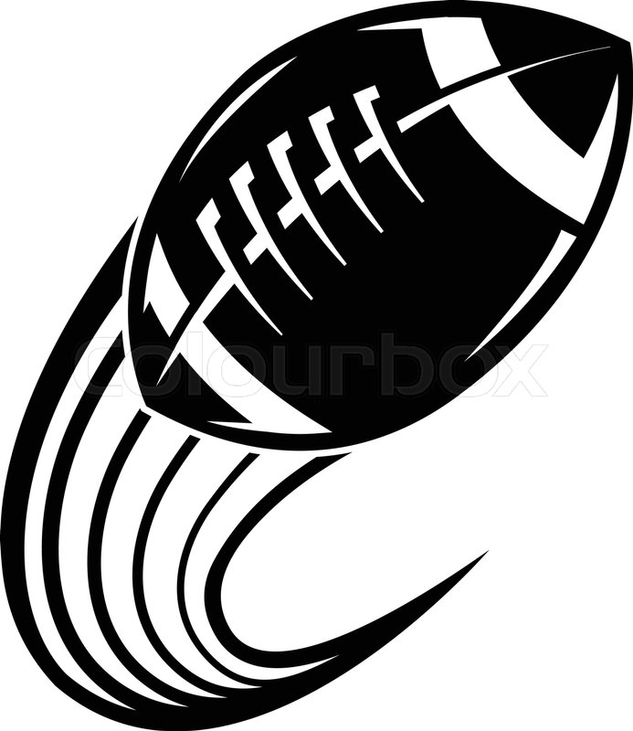 693x800 American Football Logo Vector Icon Stock Vector Colourbox